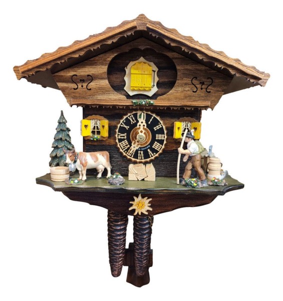 hiking with cow 1 day cuckoo clock