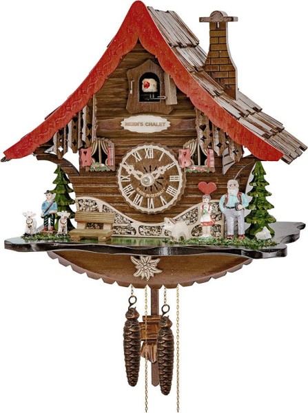 Heidis Chalet 1 day cuckoo clock without music