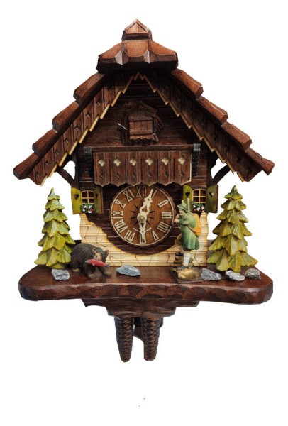 Bear watching limited edition 1 day cuckoo clock without music - Bild 1